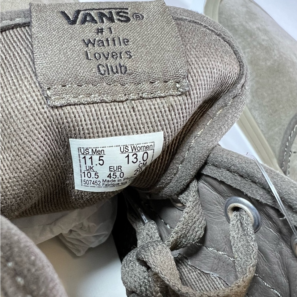 🆕Vans Vault x WTAPS OG Chukka LX "Bones - Coyote Men’s Size:11.5/Women’s Size:13 - Picture 11 of 17